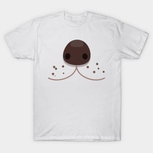 Funny dog nose cartoon T-Shirt